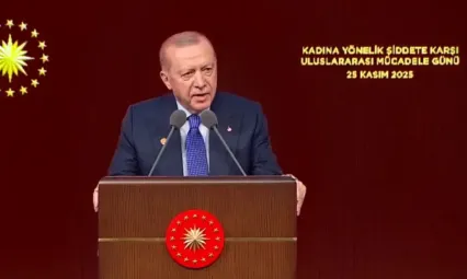 Cumhurbaşkanı Erdoğan: Kadına yönelik şiddet insanlık suçudur