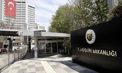 Dışişleri Bakanlığı'ndan İsrail'in Gazze saldırılarına kınama