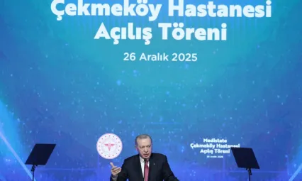 Erdoğan: Sağlık alanında artık farklı bir ligin oyuncusuyuz
