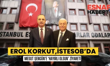 Erol Korkut'tan Mesut Şengün'e 'Hayırlı Olsun' Ziyareti