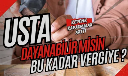 Esnaf Alarmda 30 Büyükşehirde Basit Usul Vergi Kalktı, Kepenk Kapatmalar Artacak mı?