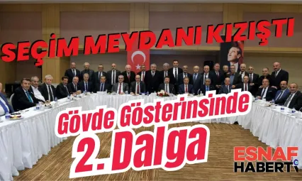 Esnaf Teşkilatında  Liderlik Yarışı Kızıştı