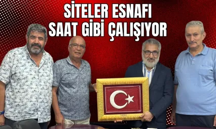 Siteler Esnaf ve Sanatkar Kredi Kefalet Kooperatifi'ne Ziyaret