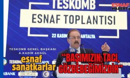 TESKOMB, Antalya'da Esnafın Gücünü Sergiledi