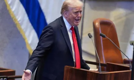Trump, İsrail Parlamentosu'nda konuştu