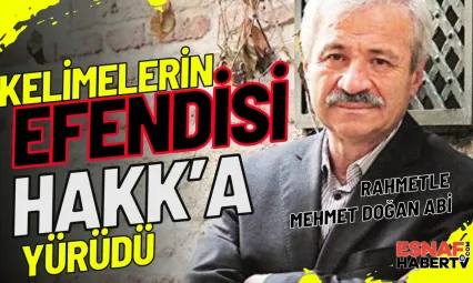 Türk Edebiyatının Efsaneleşen İsmi D. Mehmet Doğan Vefat Etti