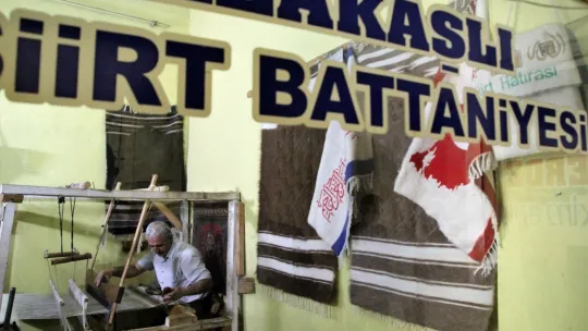 Siirt'in Bacasız Fabrikası Battaniye Yapımı  Devletten Destek Bekliyor