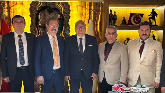Başkan Akgül'e Esnaf Teşkilatından Ziyaret
