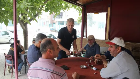 Edirne'de Kahveci Esnafının Başkanı Dev Projeye Sahip Çıktı