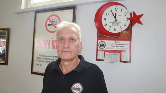 Edirne'de Kahveci Esnafının Başkanı Dev Projeye Sahip Çıktı