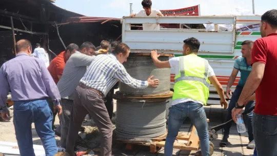 Felaket Yaşayan Esnafın Tesellisi Şevket Başkan