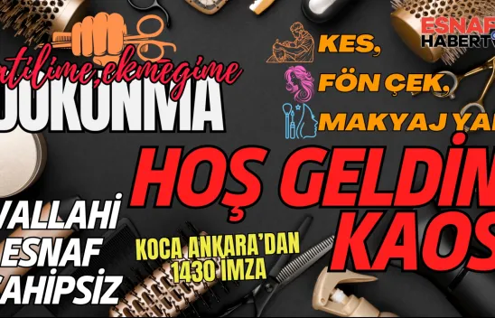 Ankara'daki Kuaför ve Güzellik Salonları Kaos İçinde