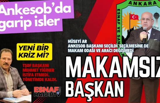 ANKESOB Seçim Yaptı, Yiğiner İstifa etmedi