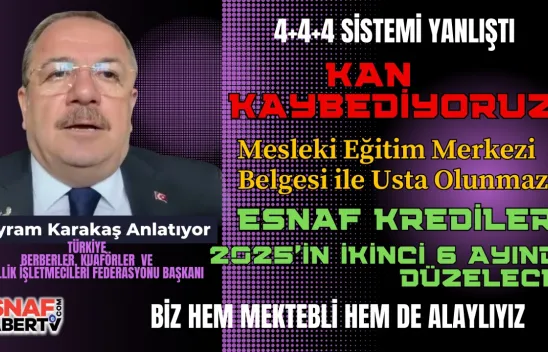 Bayram Karakaş: Esnafın Lambası Söndüğünde Ekonomik Kriz Başlar
