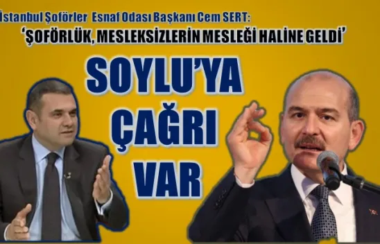 Cem Sert: Şoförlük Mesleksizlerin Mesleği Değil