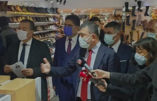 CHP Esnaf Masası heyeti Van'da...