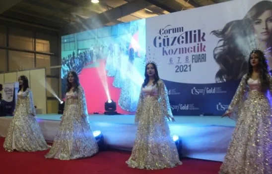 Çorum Güzellik Ve Kozmetik Fuarı Açıldı