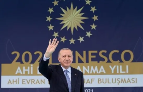 Erdoğan Ahi Evran İzinde Esnaf Buluşması'nda konuştu