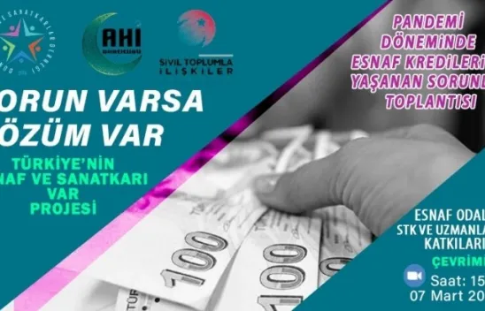 Esnaf Kredileri İçin Acil Çağrı