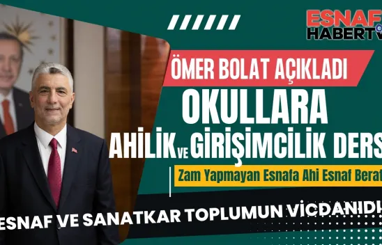 Fahiş Zam Yapmayan Esnafa Ahilik Beratı!
