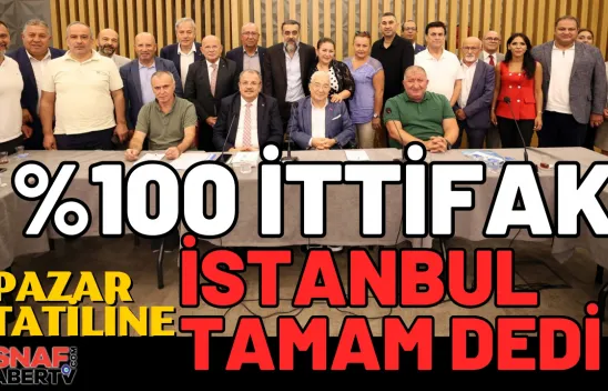 İstanbul'dan Pazar Tatiline Tam Kadro Evet Çıktı