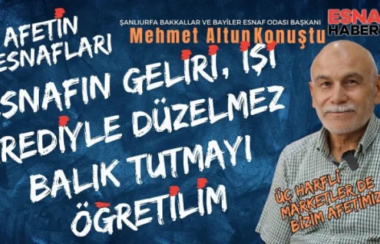 Mehmet Altun: Bizim  En Büyük Afetimiz 3 Harfli Marketler