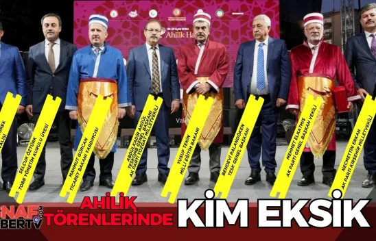 Muhalefet Liderleri Ahilik Haftasını Unuttu