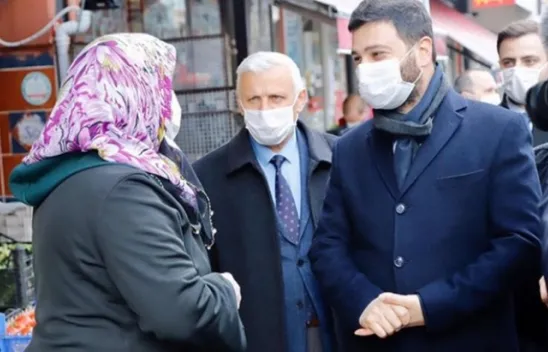 O ilçede iş yerleri tam kapalı olanlara 1000 liralık destek