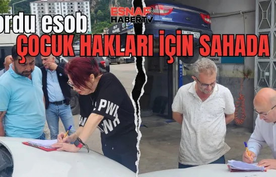 Ordu ESOB'tan Fatsa Büyük Sanayi Sitesi'nde Anlamlı Ziyaret