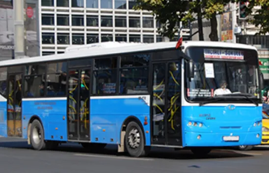 Özel halk otobüsleri işbaşı yapıyor