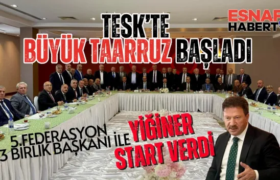 TESK'te Büyük Taarruz Afyon'dan Başladı