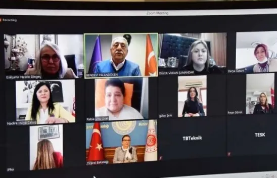 TESK'ten Ticaret Bakanı ve kadın üyelerle toplantı