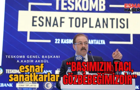 TESKOMB, Antalya'da Esnafın Gücünü Sergiledi
