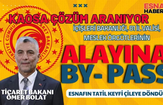 Ticaret Bakanlığı Pazar Talilinde Herkesi By Pass Etti