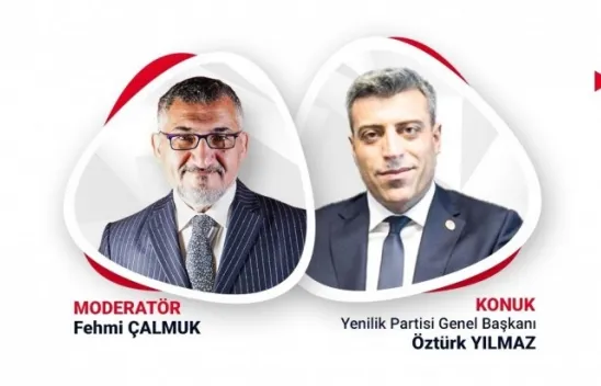 Yenilik Partisi Lideri Öztürk Yılmaz Politik Adam'da