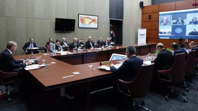 AFAD merkezinde toplanan Kabine'nin tek gündem maddesi deprem