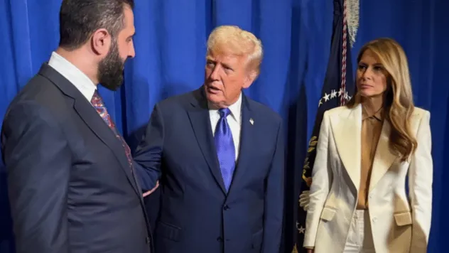 Ahmed Şara Beyaz Saray'da