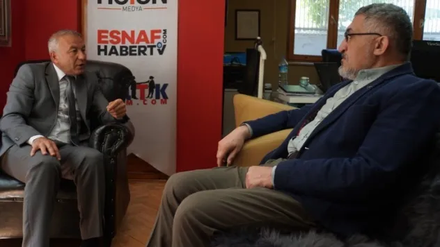 Bülent Erdoğan, EsnafHabertv'yi Ziyaret Etti
