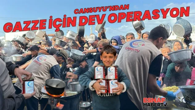 Cansuyu'ndan Gazze için Dev Operosyon...Yeni Yardım Filosu Hazırlanıyor