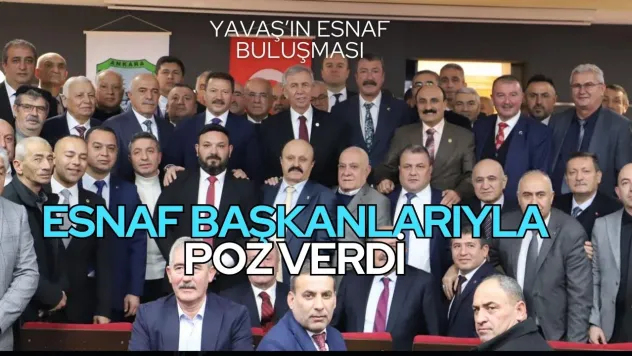 Esnaf Buluşmasında Bile Yavaş Kaldı