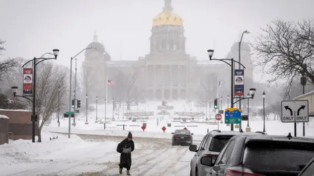 Ezra fırtınası ABD'yi vurdu