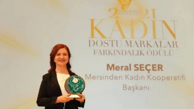 Mersinden kadın kooperatifine iki ödül birden