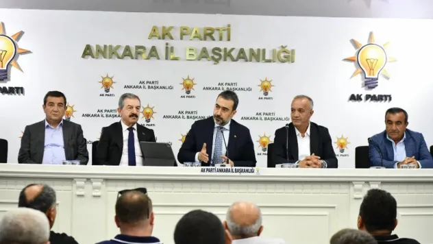 Minibüsçülerden AK Parti Ankara İl Başkanlığına Ziyaret