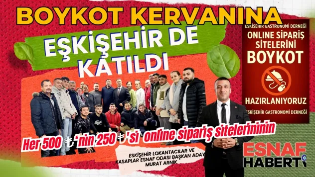 Online Yemek Platformlarına Boykot Çağrısı