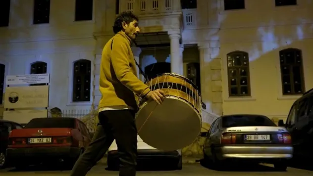 Ramazan davulcularının mesaisi başladı