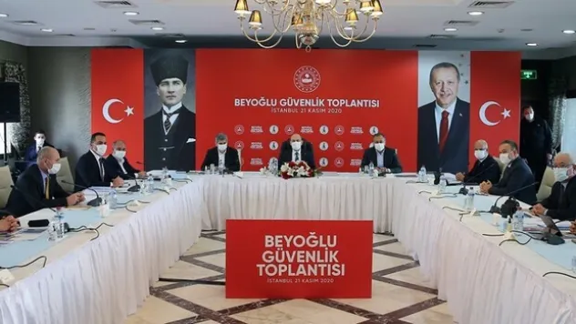 Soylu, Beyoğlu Güvenlik Toplantısı'na katıldı