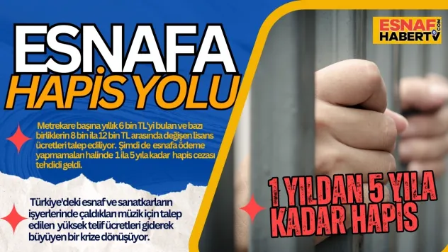Telif Talebi Yetmedi Ödemeyen Esnafa Hapis Yolu