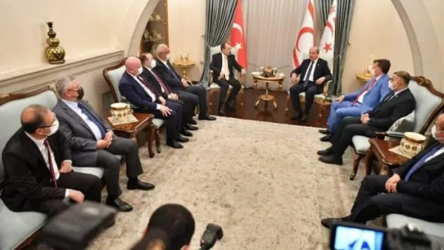 TESKOMB Heyeti , Bir Dizi Temasta Bulunmak İçin KKTC'de