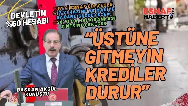 Esnaf kredileri Durur Mu ?