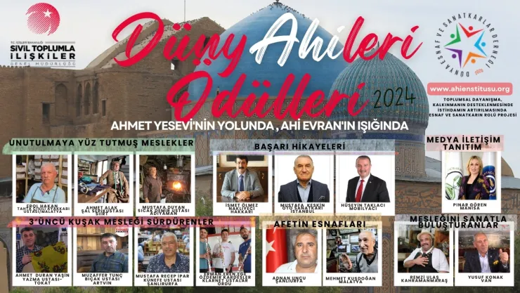 2024 Yılı Dünya Ahileri Ödülleri Açıklandı